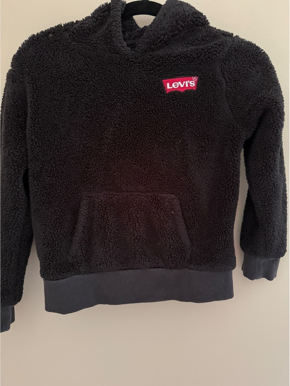 Levi’s unisex 10/12 fluffy fleece hoodie
